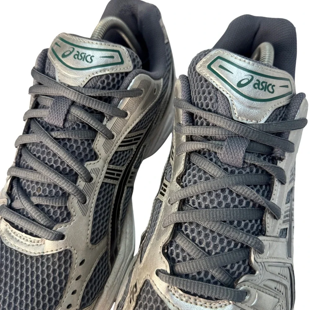 ASICS Gel-Kayano 14 Running Shoes Mens Size 11 Metallic Silver Grey 1203A537